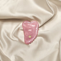 Glow Gua Sha Rosakvarts (2. sortering) - Calmlish