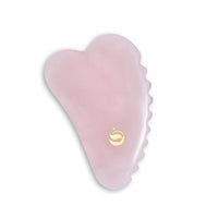 Glow Gua Sha Rosakvarts (2. sortering) - Calmlish