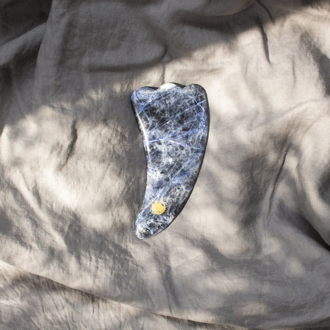Drain body gua sha Sodalit (Tynd udgave + 2. sortering) - Calmlish